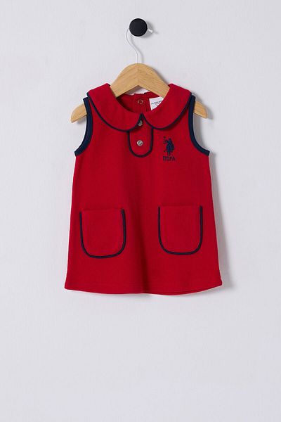 U.S. Polo Assn. US Polo AssnBaby Girl Red Dress