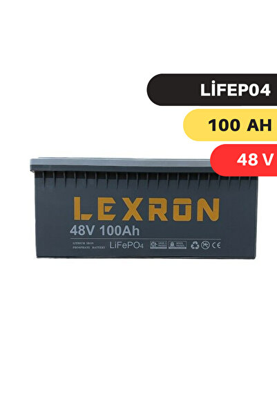 Lexron 100a Ah 100 Amper 48v Lityum Lifepo4 Akü
