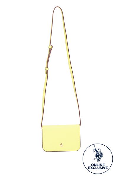 U.S. Polo Assn. Geantă Messenger pentru femei Us8647 Model Peanut - Exclusiv online