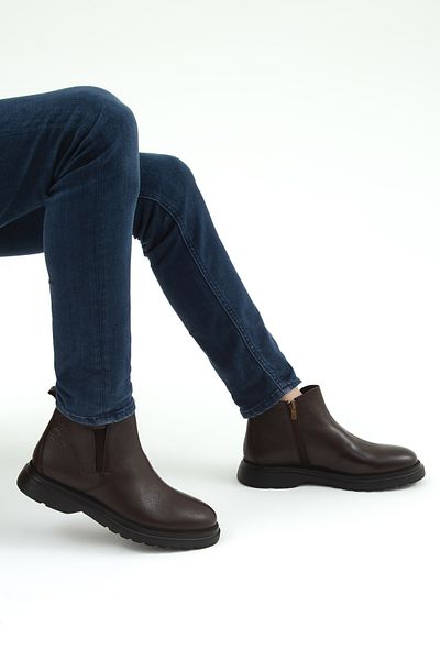 Tamer Tanca Tamer Tanca Men's Genuine Leather Casual Boots 205 5274 Erk Boots Sk21-22