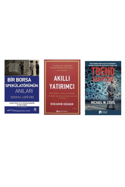 Scala Yayıncılık 3 SET EKONOMI KITAP BIR BORSA SPEKULAT0RUNUN ANILARI+AKILLI YATIRIMCI+ TREND TAKIPCISI= 3 SET