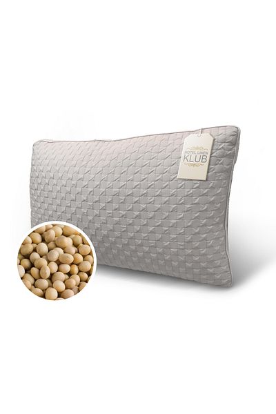 Hotel Linen Klub Soya Bean  Pillow - Provide Optimal Comfort, Superior Support, and Breathability