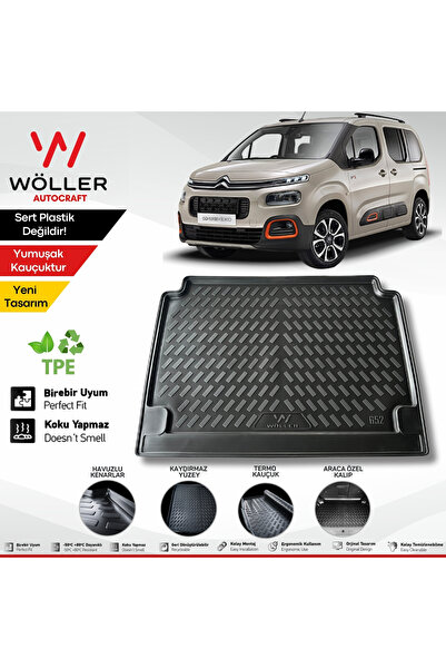 wöller Citroen Berlingo Bagaj Havuzu 2019 Sonrası 3d Ultraflex Esnek