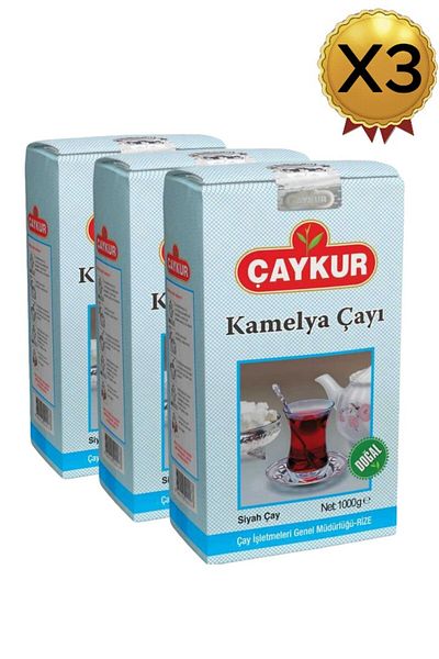 Çaykur Camellia Tea 1000 gr X 3 Pieces
