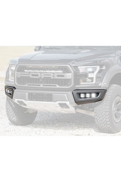 American Off Road حوامل مصابيح الضباب ثلاثية التركيب لسيارة فورد F150 رابتور 17-24