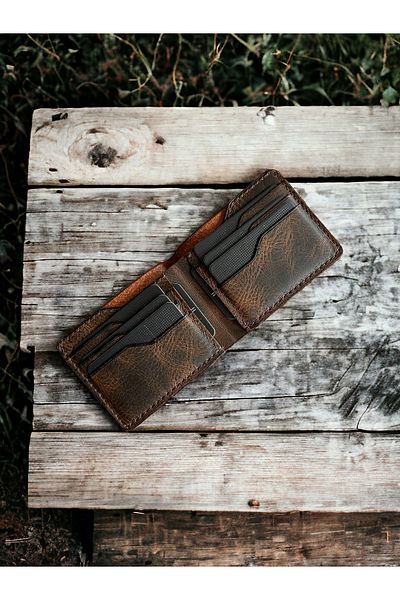 Kalkan deri Портфейл от естествена кожа Lidya Plus