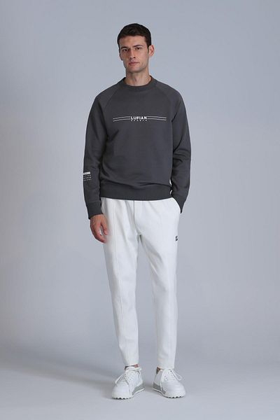 Lufian Ανδρικό φούτερ Squire Khaki