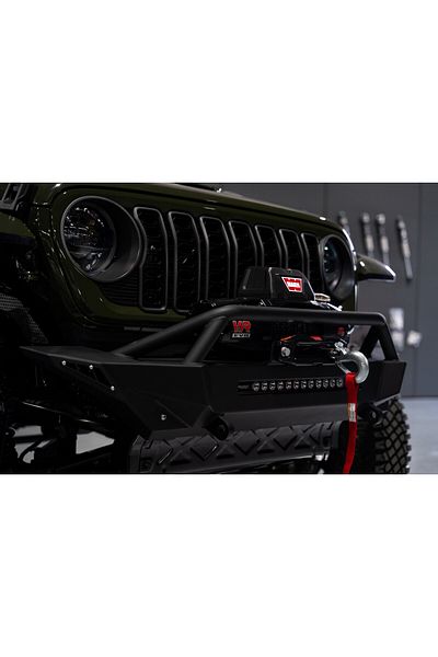 American Off Road مصد أمامي Stealth لسيارة Jeep Wrangler JL وGladiator JT موديلات 18-24