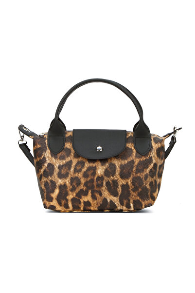 Newish Polo Women's Leopard Tiger Small Hand and Shoulder Bag