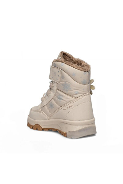 BYŞ Moda Dayanıklı, Su Geçirmez, Ortopedik Cırtlı Işıklı Çocuk Kar Botu Ayakkabı