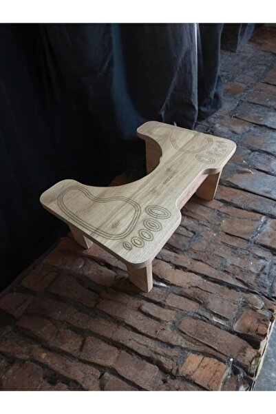 ElisGiftStore Elis Hediyelik Wc Çömelme Ayak Taburesi, Basamak Taburesi, Tuvalet Taburesi, Klozet Ayaklığı Eh023