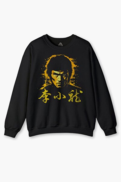 so cool Kung Fu Jeet Kune Do Bruce Lee Štampano Crna majica okrugla kragna