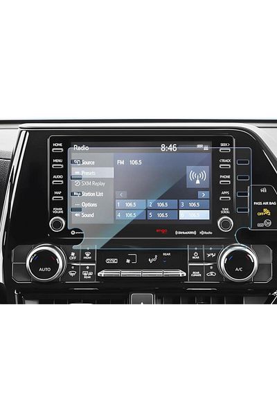 Engo Toyota Rav4 Screen Protector 8 Inch Multimedia Navigation