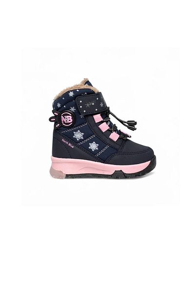 BYŞ Moda Durable, Waterproof, Orthopedic Velcro Lighted Children's Snow Boots