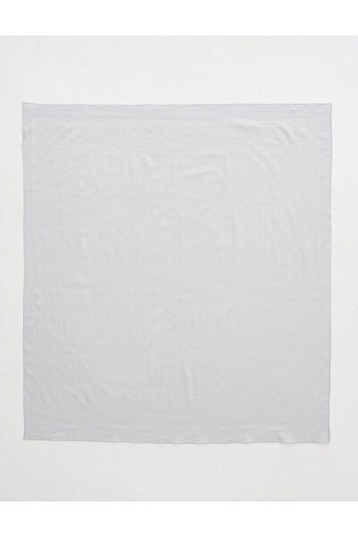 Kayra Pamuklu K Logo Eşarp Açık Gri