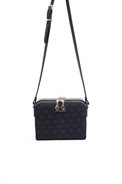 Silver Polo Black Sp888 Women's Crossbody Bag