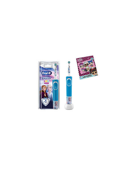Oral-B Kids Frozen Çocuk Şarjlı Diş Fırçası + LOL Suprise Yer Puzzle 50*70 24...