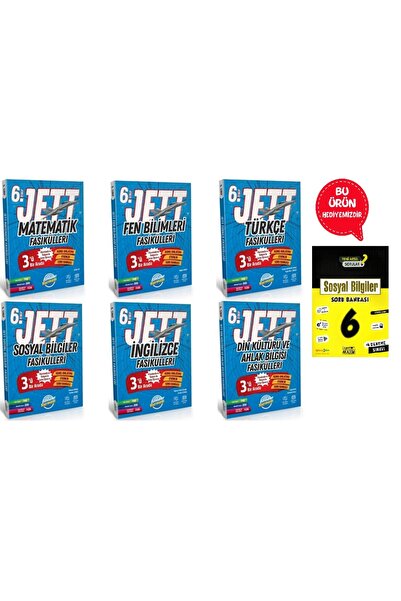 Ünlüler Karması 6.Sınıf Jett Konu Anlatımlı Etkinlikli Soru Bankası Fasikülle...