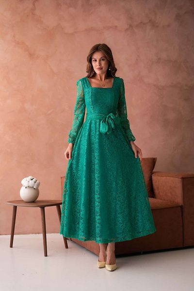 CİXAPLE Rochie din dantela cu decolteu patrat