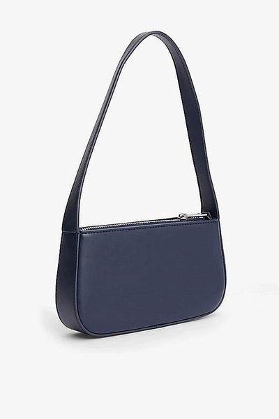 Tommy Hilfiger Women's Navy Blue Shoulder Bag with Logo