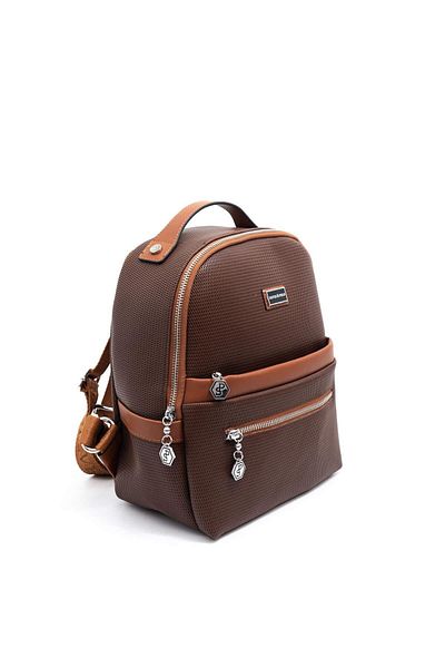Silver Polo Brown - Tan Sp1061 Women's Backpack