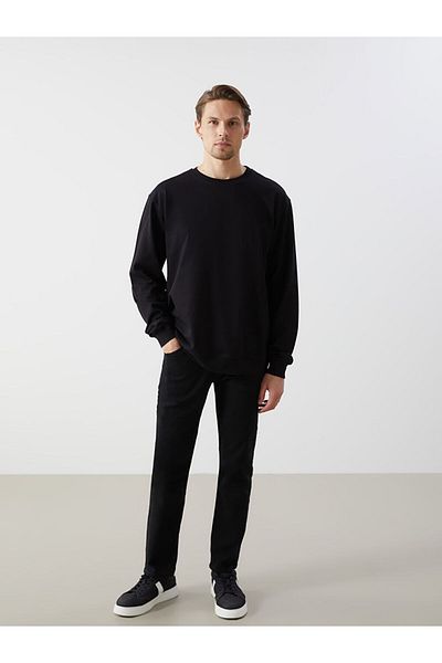 LC Waikiki Crew Neck Long Sleeve Basic Men's Sweatshirt