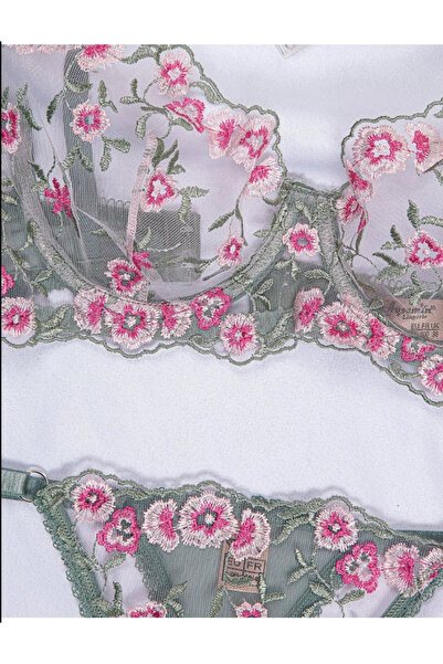 AYSEMİN TEKSTİL Σετ δαντελένιο Bralet