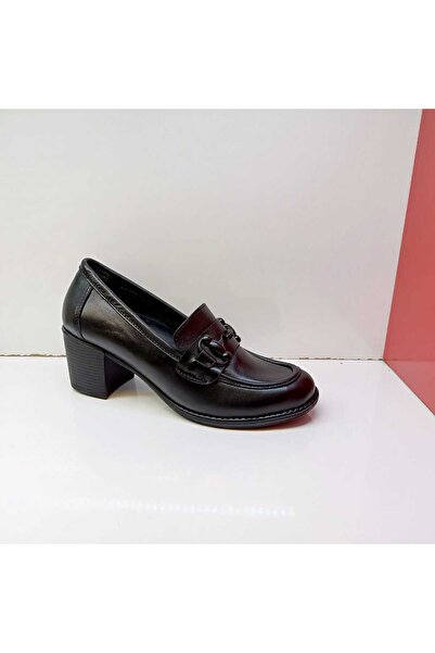 ENZO Kadın Deri Topuklu ayakkabı