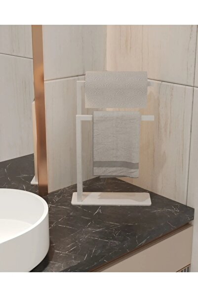 DeYiDo Havluluk Tezgah Set Üstü Kağıt El Havluluğu Ev Banyo Düzenleyici Pasla...