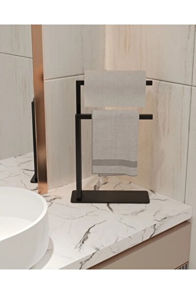 DeYiDo Havluluk Tezgah Set Üstü Kağıt El Havluluğu Ev Banyo Düzenleyici Paslanmaz Döküm Devrilmez Ev Dizayn