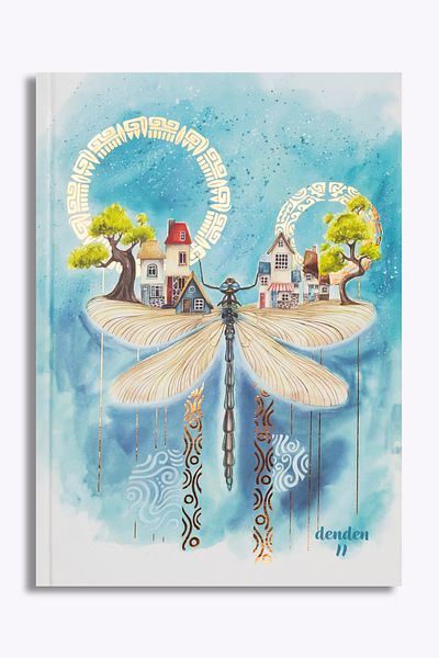 denden Caiet cu copertă rigidă Love of Hope, 17x24 Cm