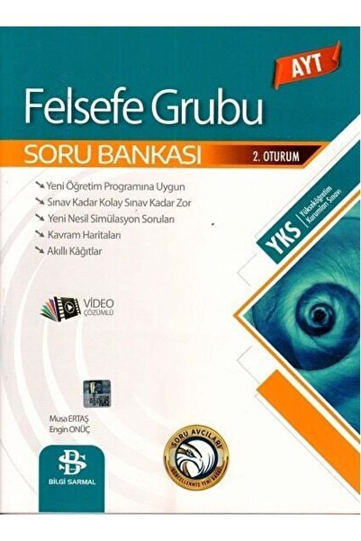 Parlayan Projeler Bilgi Sarmal YKS AYT Felsefe Grubu Soru Bankası Video Çözümlü Bilgi Sarmal Yayınları