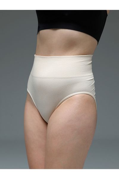 MİSTİRİK Mabet Model - Plus Size Skin Color Corset Slip, Belly Tightening Gathering Panties