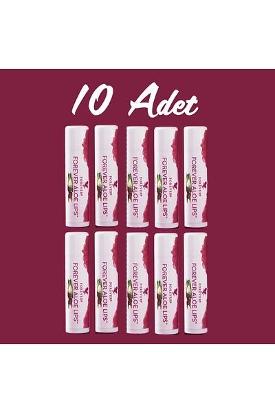 Forever Living Products Forever Aloe Lips - Aloe Vera Lip Care Balm 10Pcs