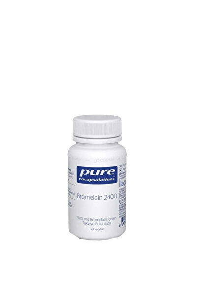 Pure Encapsulations 500 mg Bromelain İçeren Takviye Edici Gıda 60 Kapsül