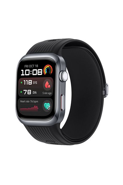 Huawei Watch D2 Black With Black Fluoroelastomer Strap