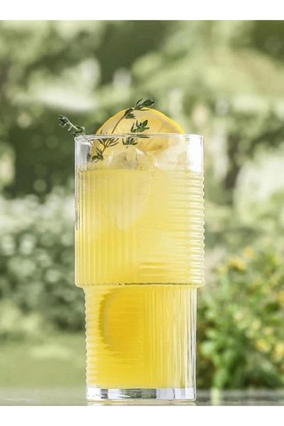 LAV 3 Pieces Helen Long Drink Tumbler Set 515 Ml - Clear