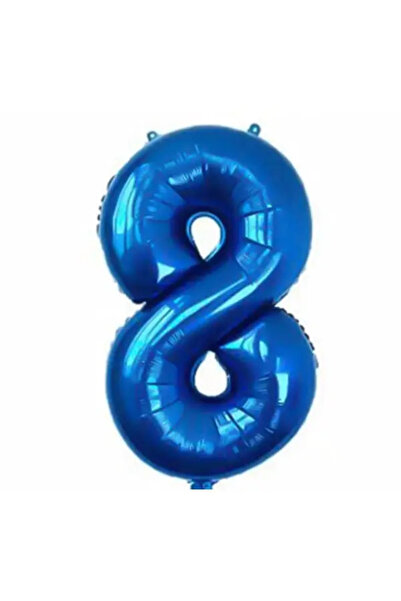 BEY AMBALAJ Number Foil Balloon Navy Blue Number Balloon Blue Age Balloon 102...
