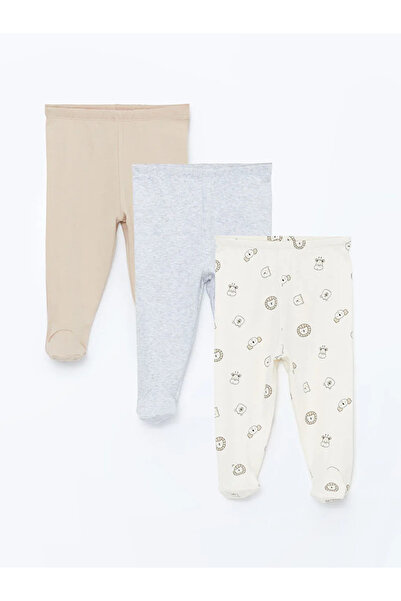 LC Waikiki Lcw Baby Ecru Printed Baby Boy Pants 3-Piece Imrex Global