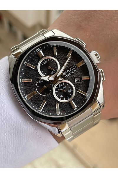 Ferrucci Men Wrist Watch with Indicators Active