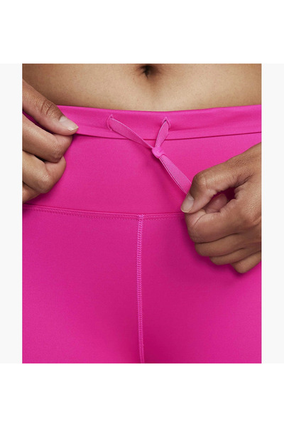 Nike Leggings roz pentru femei cu susținere ridicată și buzunare - model 7/8 dq5692