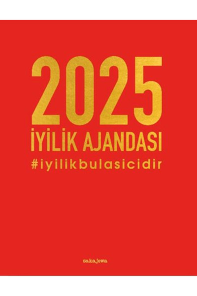 Doğan Kitap Ayşe Arman 2025 İyilik Ajandası Kırmızı 19X24,5