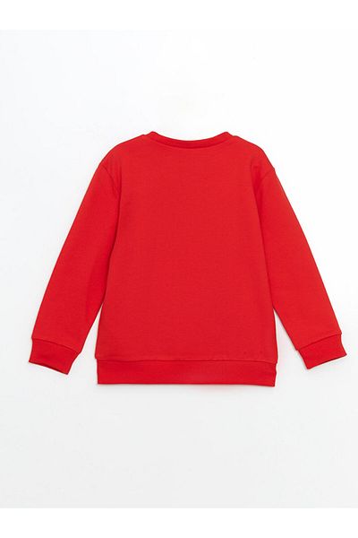 LC Waikiki Crew Neck Printed Boys' Sweatshirt