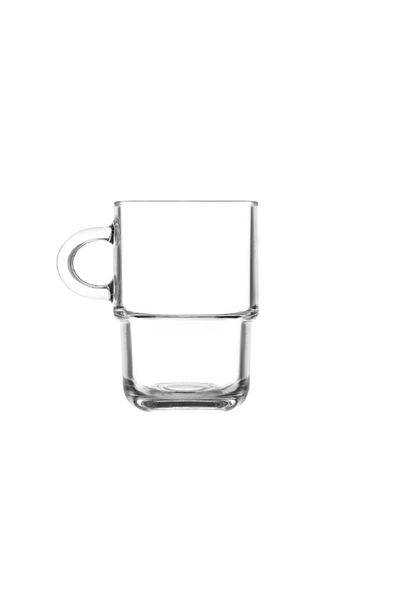 LAV 6 Pieces Cozy Coffee And Tea Mug Set 360 Ml - Clear
