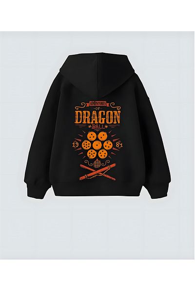 Aesthia Dragon Ball Design Hooded Unisex Sweatshirts Hoodie