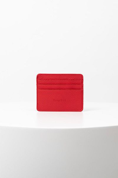BAYDERİ Catsby Genuine Leather Card Holder