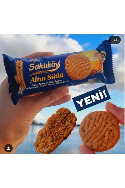 Ülker Ülker Saklıköy with Gold Milk 68 g