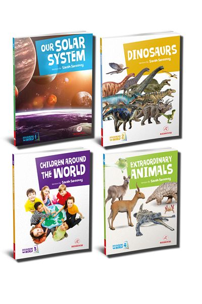 Redhouse Kidz Yayınları Dinosaurs and Adjustable Animals - Lightweight Solar System for Kids - Discovering the World