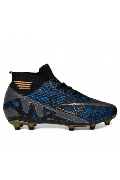 xeox Ghete de fotbal 565 pentru bărbați cu model afumat negru