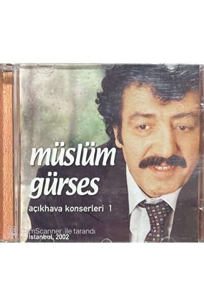 Plak İstasyonu (إنه قرص مضغوط وليس قرص) Cd Müslüm Gürses حفلات موسيقية خارجية...